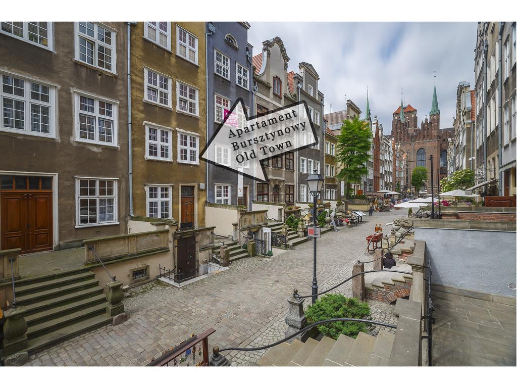 Apartament Bursztynowy Mariacka Old Town Gdansk Oda fotoğraf