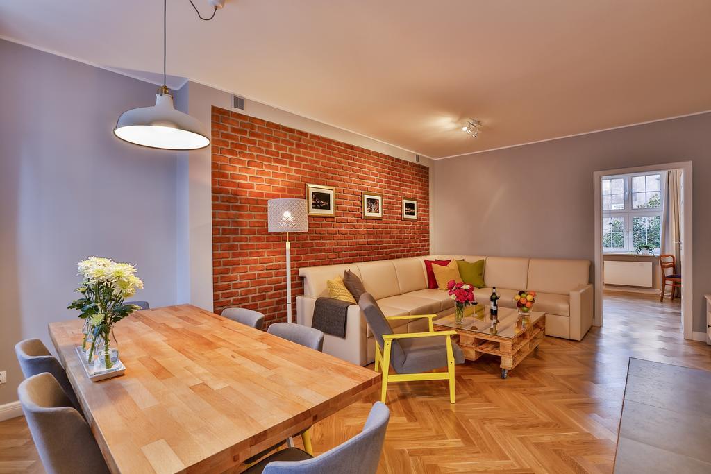 Apartament Bursztynowy Mariacka Old Town Daire Gdansk Oda fotoğraf